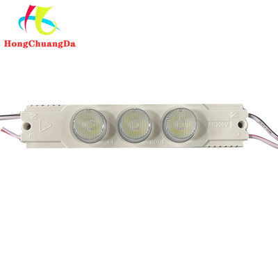 110V/220V lámpara del alto voltaje tres que mide 2.5W para hacer publicidad de la decoración de la caja de luz