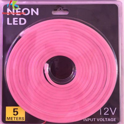 luces de tira flexibles de 12v LED con la luz de neón el 1cm Cuttable de la cuerda de los 2.5cm
